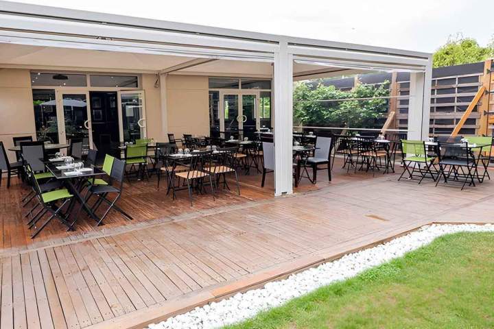 Restaurant français avec terrasse et jardin Bondoufle