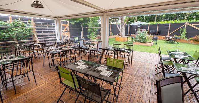 Restaurant avec terrasse et jardin Bondoufle