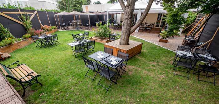 Restaurant français avec terrasse et jardin Bondoufle